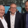 Vor der Thüringer Landtagswahl: Politische Diskussion im Autohaus Peter