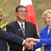 Sicherheit, Handel und Verteidigung: Japan und EU arbeiten enger zusammen