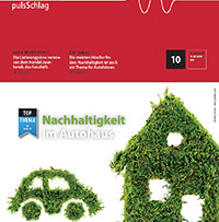 pulsSchlag 10-2021 | Nachhaltigkeit im Autohaus
