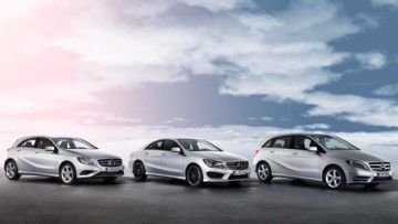 Mercedes-Benz A-Klasse, B-Klasse und CLA