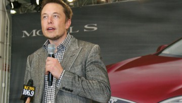 Tesla Model S Elon Musk