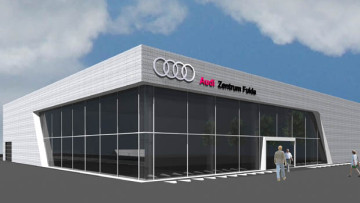 Grundsteinlegung für Audi-Zentrum Fulda