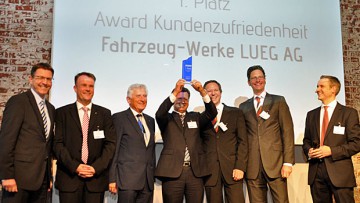 Award für Kundenzufriedenheit im Autohaus 2011