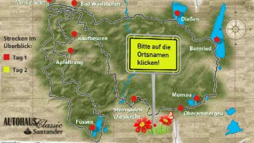 Interaktive Flashkarte: Klick die Rallye