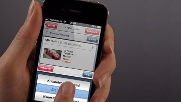 iPhone App von Gebrauchtwagen.de