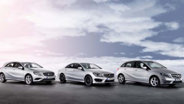 A-, B- und CLA-Klasse von Mercedes-Benz