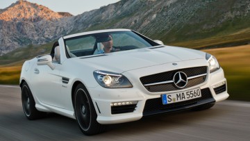 Mercedes-Benz SLK 55 AMG: Gegen den Downsizing-Trend