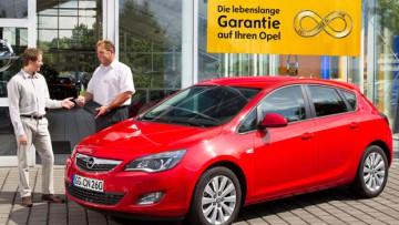 Opel "lebenslangen Garantie"