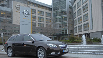 Opel-Firmenzentrale in Rüsselsheim