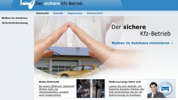 Kfz-Gewerbe: ZDK startet Portal für Autohaus-Sicherheit