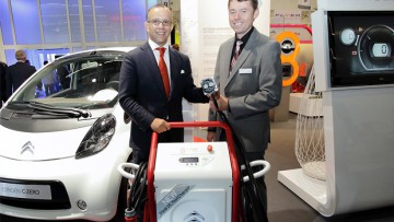 IAA 2011: Citroën zeigt Schnellladestation auf Rädern