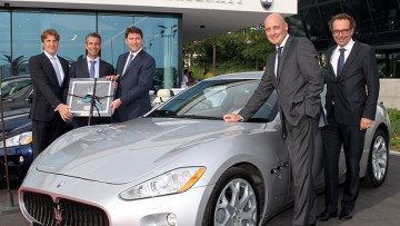 Meilenwerk Stuttgart: Neuer Showroom für Maserati