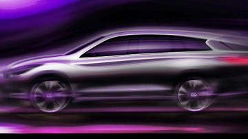 Projektname JX: Infiniti plant großen Crossover