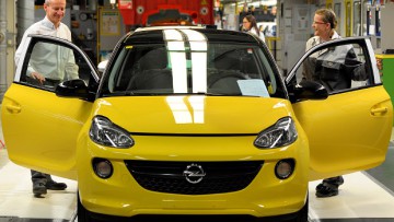 Adam: Opel drosselt Produktion in Eisenach
