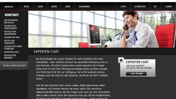 Online-Beratung: Neuer Live-Chat bei Seat