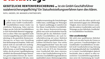 Ausgabe 10/2014: Statusfrage