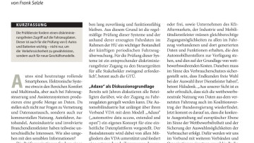 Prüforganisationen: Fahrzeugdaten, Elektro-HU und Batterieprüfung