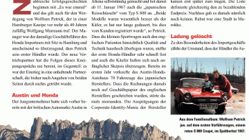 Ausgabe 01-02/2007: Honda / Wolfram Petrick unterschrieb am 11. Januar ...