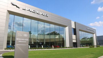 Jaguar Land Rover - Statement-Site in München