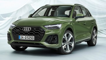 Audi Q5: Leuchtendes Rück-Bild