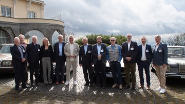 V.l.n.r.: RA Dr. Thomas Almeroth, RA Ulrich Kahlenborn, RA Dr. Kurt Reinking, RAin Eva Hettwer, RA Ulrich Dilchert, Prof. Dr. Ansgar Staudinger, Vors. Richter am BGH a.D. Wolfgang Ball, Vors. Richter am LG Aachen Dr. Matthias Quarch, RA Dr. Götz Knoop, RA