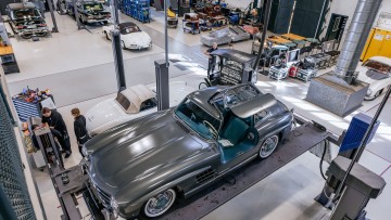 Mercedes Benz Heritage Classic Fellbach Werkstatt