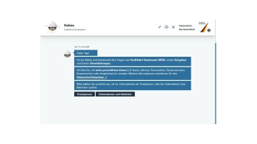 Der Chatbot des KBA heißt Kabea