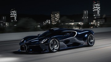 Mit dem Destrier hat Bugatti das nunmehr dritte Unikat der Solitaire-Serie auf Basis des Bolide vorgestellt.