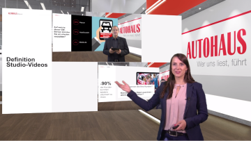 Neue Dienstleistung: AUTOHAUS next-Studio für Ihren professionellen Videodreh