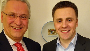 Joachim Herrmann und Andreas Schalk