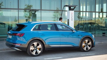 Audi Ladesäule; Ladeinfrastruktur; Schnellladesäule; DC-Ladesäule; Elektromobilität; E-Mobilität; E-Auto