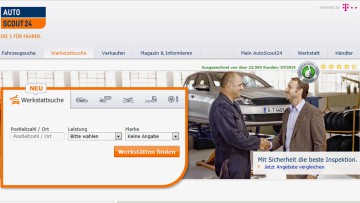 Autoscout24 Werkstattportal