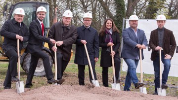 Carl Gruppe: Spatenstich für neues Audi Zentrum Vogtland