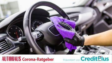 Tipps für virenfreies Fahren: Das Auto richtig desinfizieren