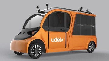 Autonomer E-Laster Udelv: Erste Lieferfahrt im öffentlichen Verkehr