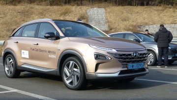 Hyundai Nexo Testfahrten in Korea