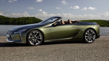 Fahrbericht Lexus LC Cabriolet: Mächtig Muskeln unterm offen getragenen Maßhemd