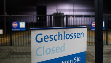 Lockdown; geschlossen; Corona-Krise; Schließung; Messe Hannover