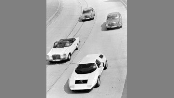 Magisches Kürzel "3.5": Legendäre Mercedes-V8 feierten auf der IAA 1969 Premiere