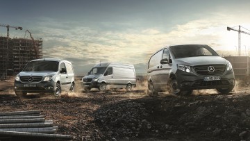 Transporter-Sparte: Mercedes Vans wächst zweistellig