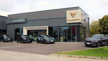 Auto & Service PIA - Neuer Cupra-Showroom