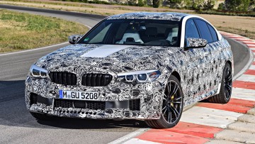 Prototypenfahrt im BMW M5