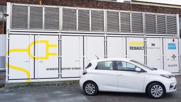 Renault-Projekt "Advanced Battery Storage": Erster Riesenakku in Deutschland