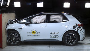 EuroNCAP Crashtest: Bestnote für VW ID.3