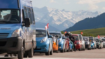 Weltgrößte Rallye mit Elektrofahrzeugen: Viele deutsche Teams am Start