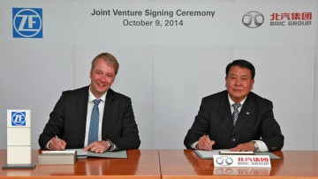 Pkw-Achssysteme: Zulieferer ZF gründet Joint Venture in China