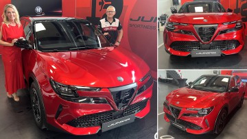 Alfa Romeo Junior-Präsentation im Autohaus Bernegger