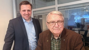 Andreas Schalk und Klaus Dieter Breitschwert