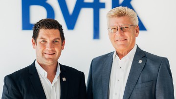 Ansgar Klein (re.) und Sven Allinger bilden künftig das Führungsduo des BVfK.