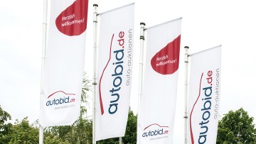 Autobid.de-Fahnen